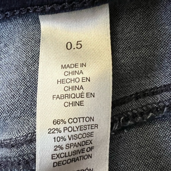Chico’s The Platinum Dark Blue High Rise Jegging Jeans Pant - Sz 0.5 (Small/6) - Picture 9 of 14